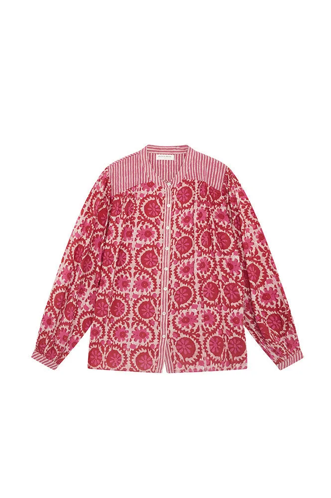 Maison Hotel Leandra Flamingo Groove Blouse
