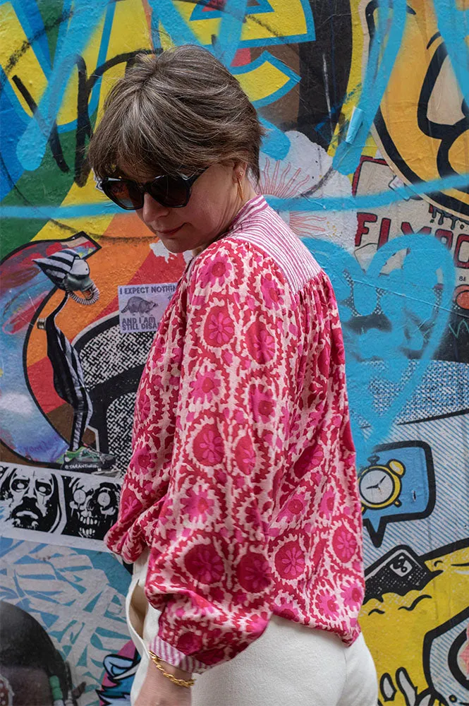 Maison Hotel Leandra Flamingo Groove Blouse