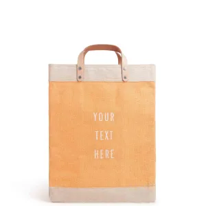 Market Bag in Cantaloupe
