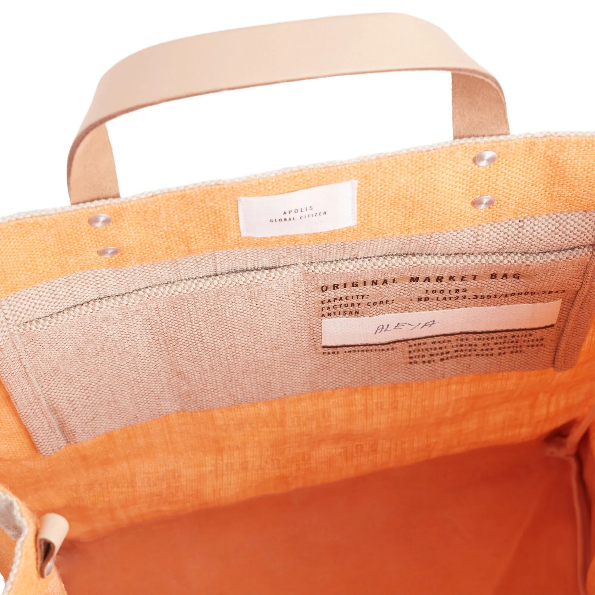 Market Bag in Cantaloupe