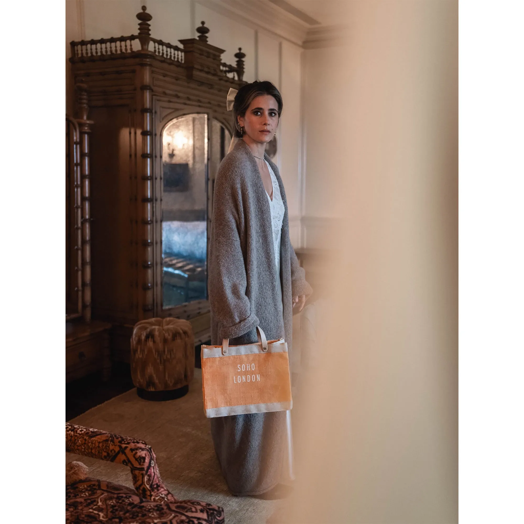 Market Bag in Cantaloupe