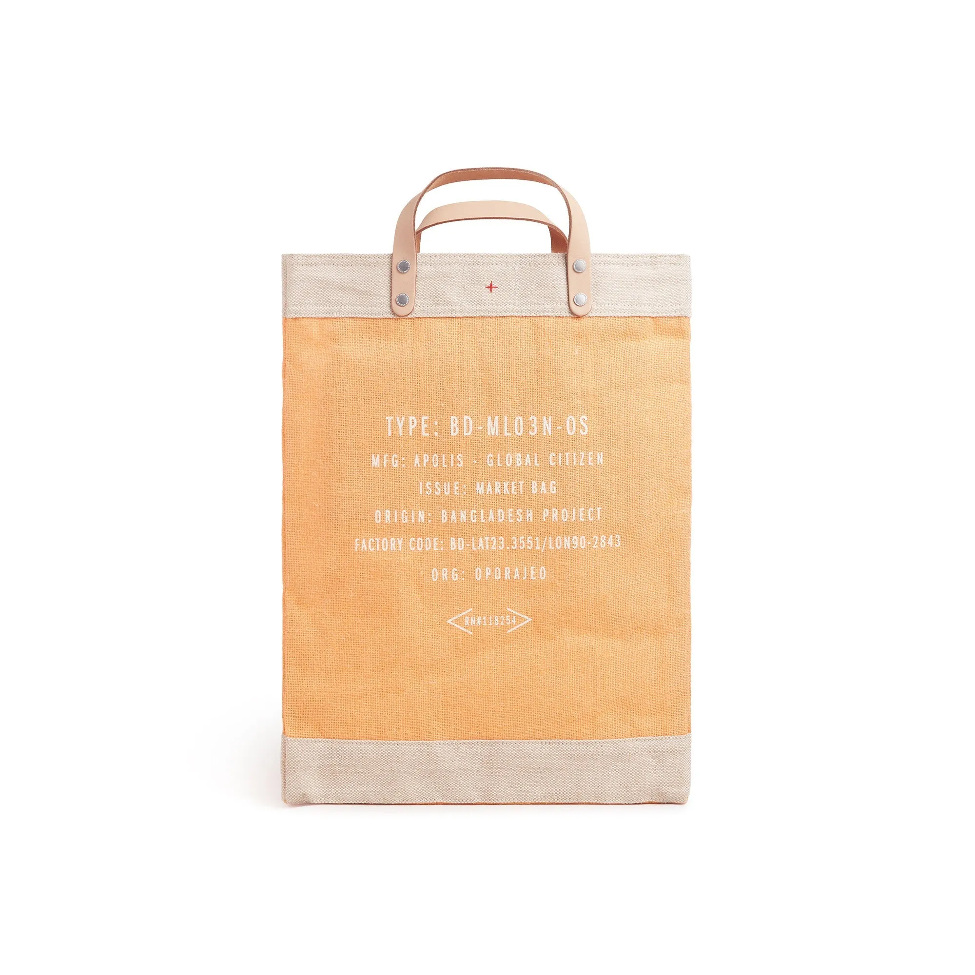 Market Bag in Cantaloupe