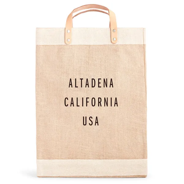 Market Bag in Natural for L.A. ALTADENA