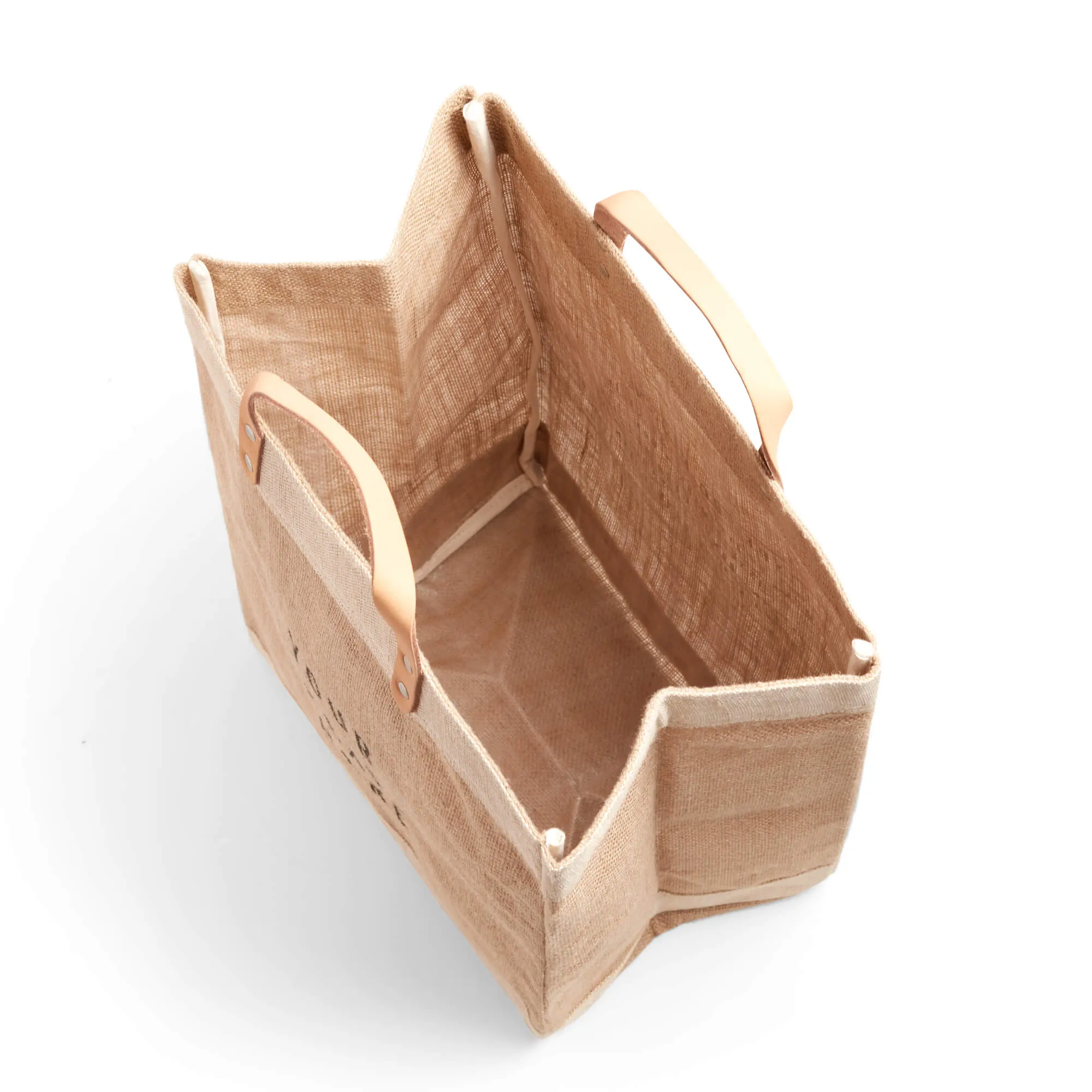 Market Bag in Natural with HOPE