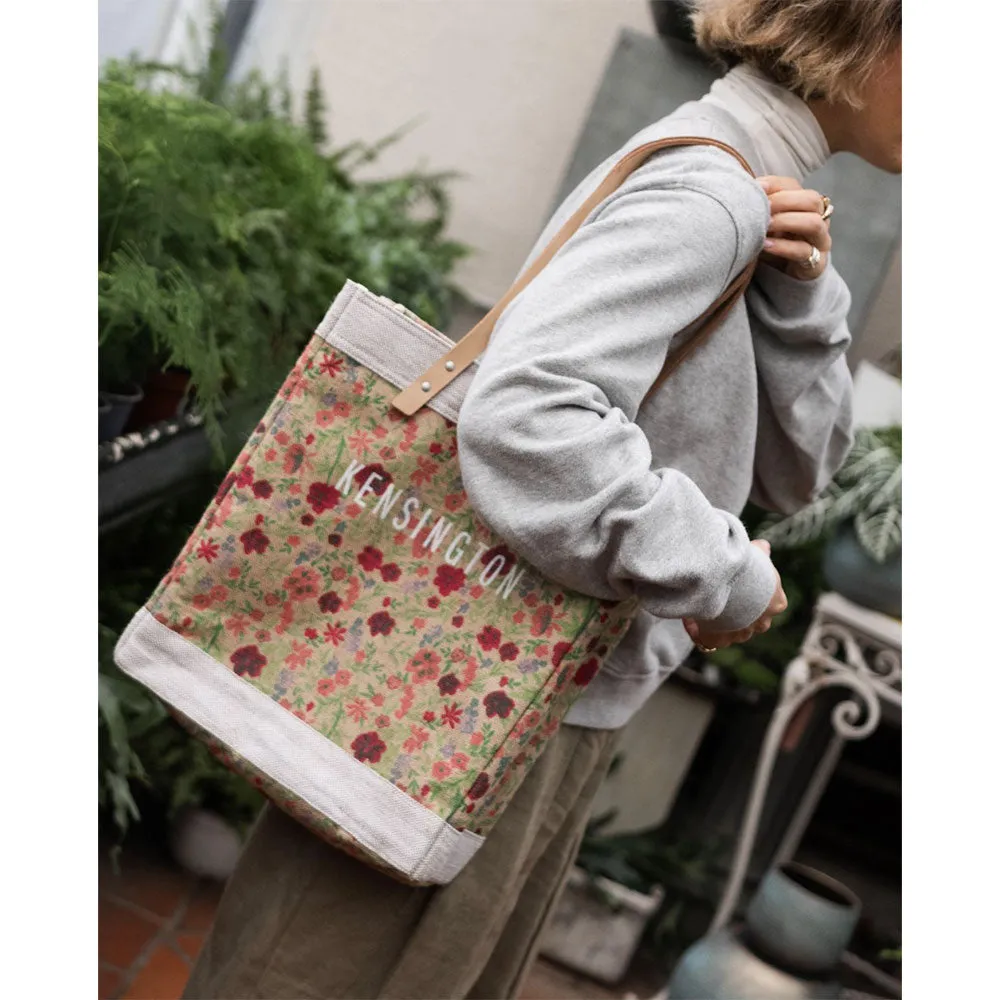 Market Tote in Floret by Amy Logsdon