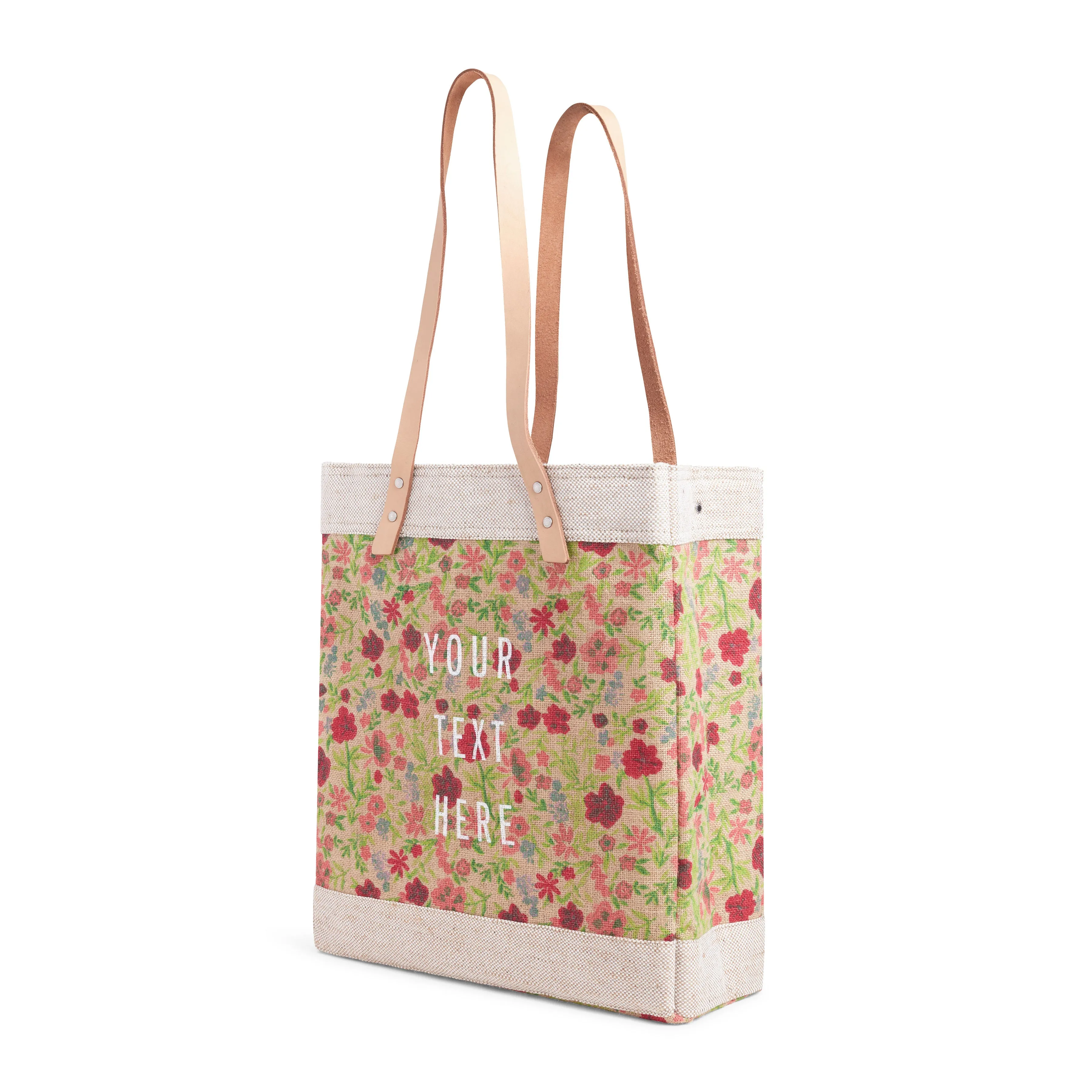 Market Tote in Floret by Amy Logsdon