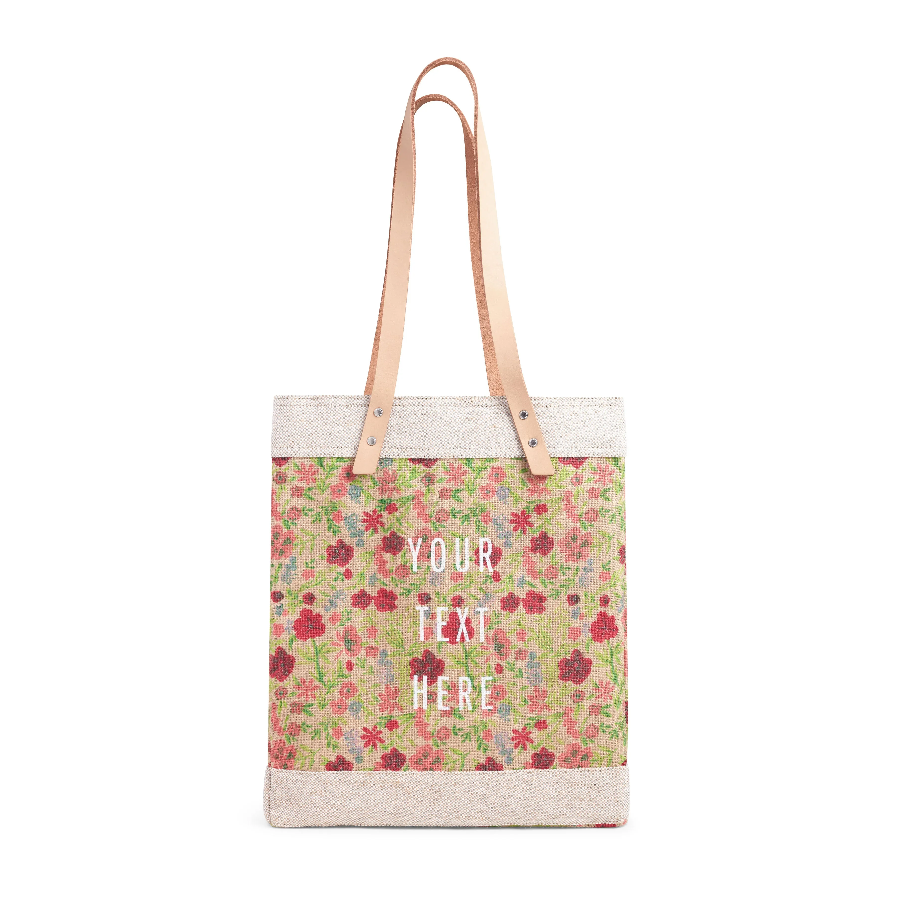 Market Tote in Floret by Amy Logsdon