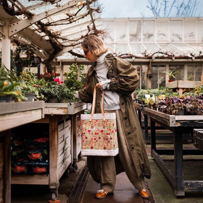Market Tote in Floret by Amy Logsdon