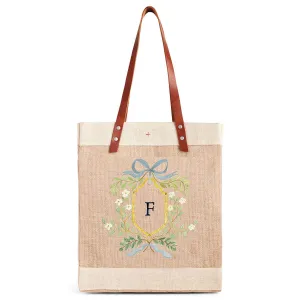 Market Tote in Natural Crest by Amy Logsdon