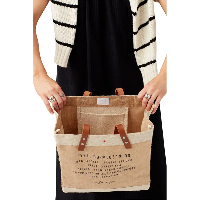 Market Tote in Natural for L.A. PALISADES