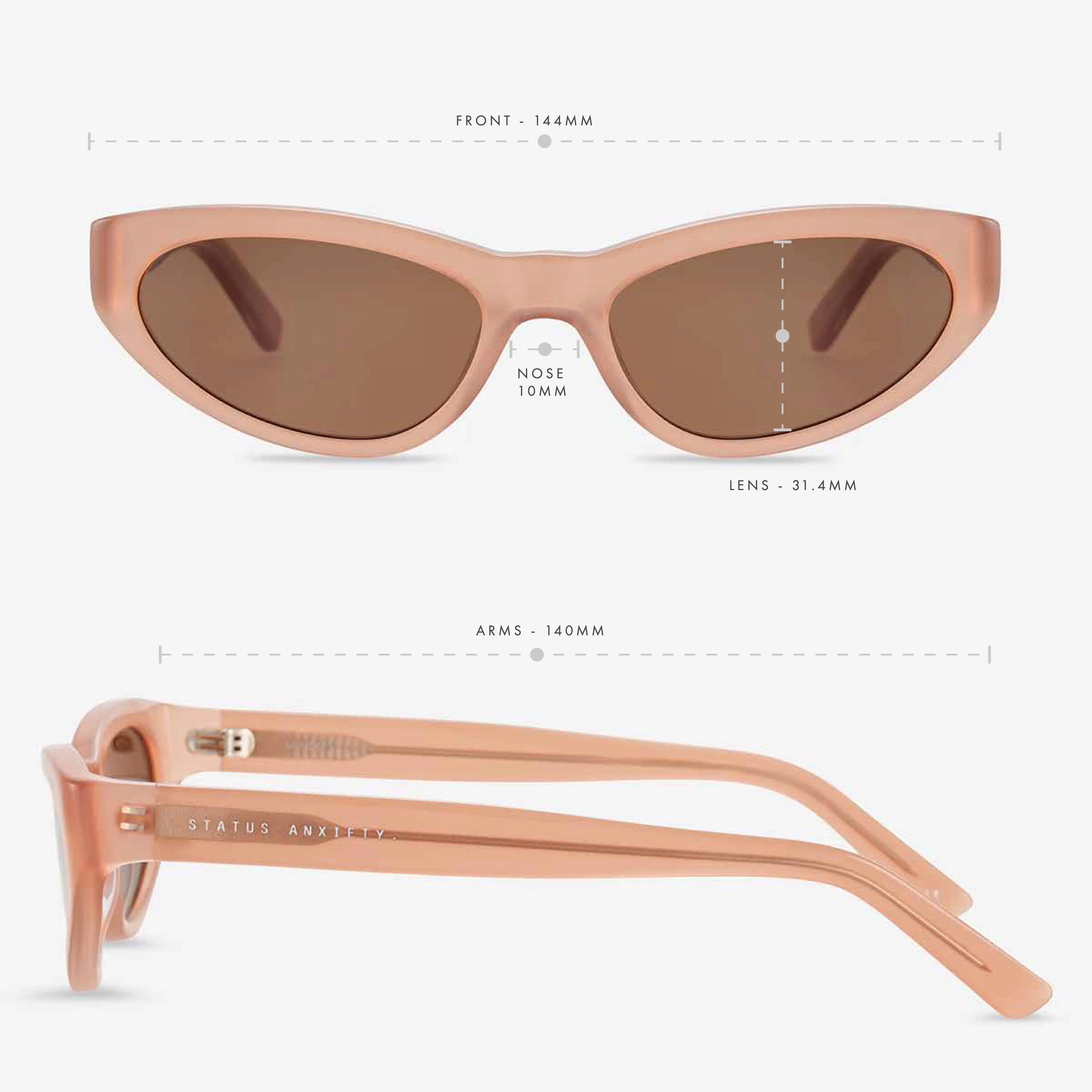 Mindless Sunglasses - Rose