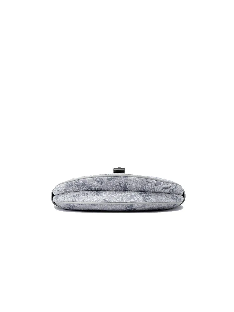 Moonlight Jacquard with Cow Leather Crossbody & Shoulder Bag