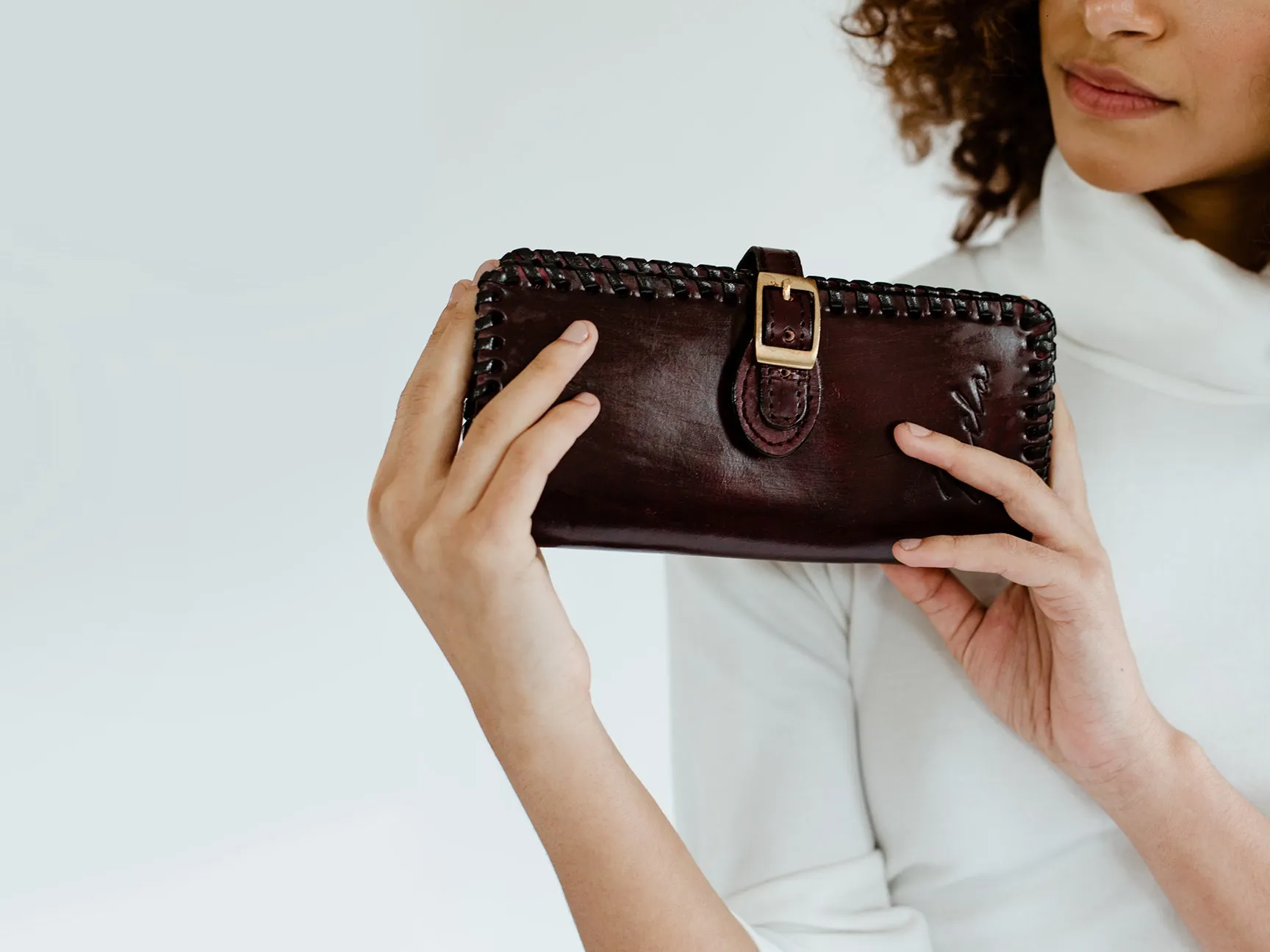 Nila Clutch with Buckle
