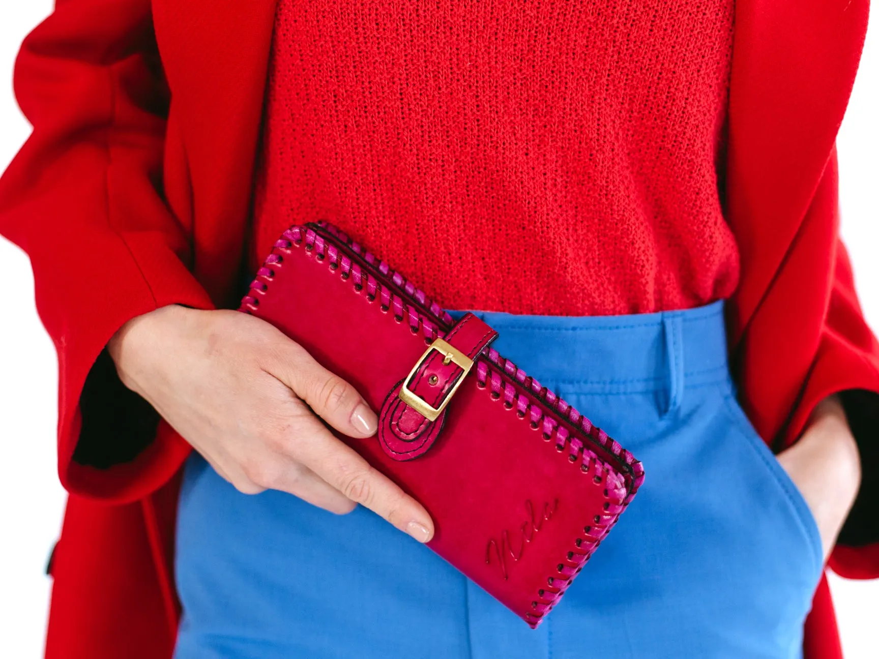 Nila Clutch with Buckle