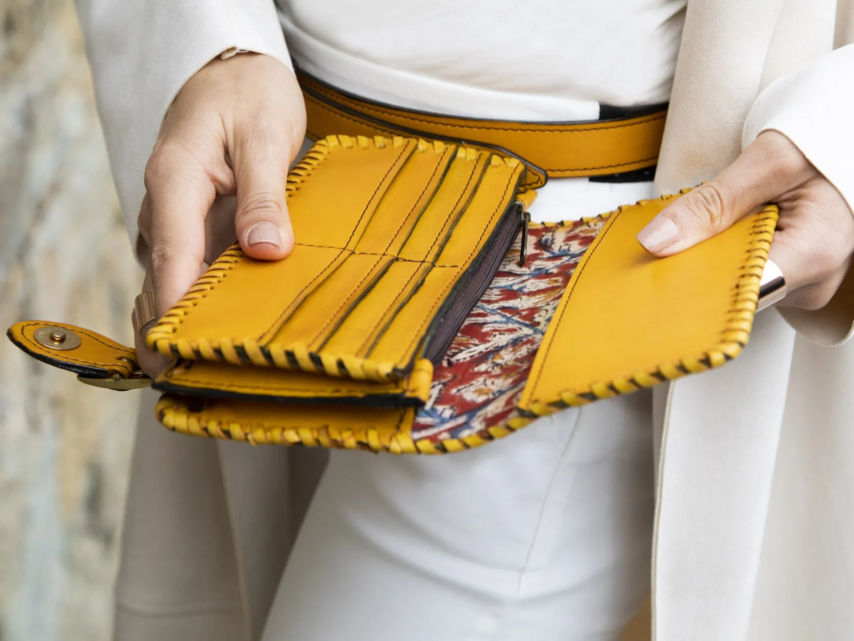 Nila Clutch with Buckle