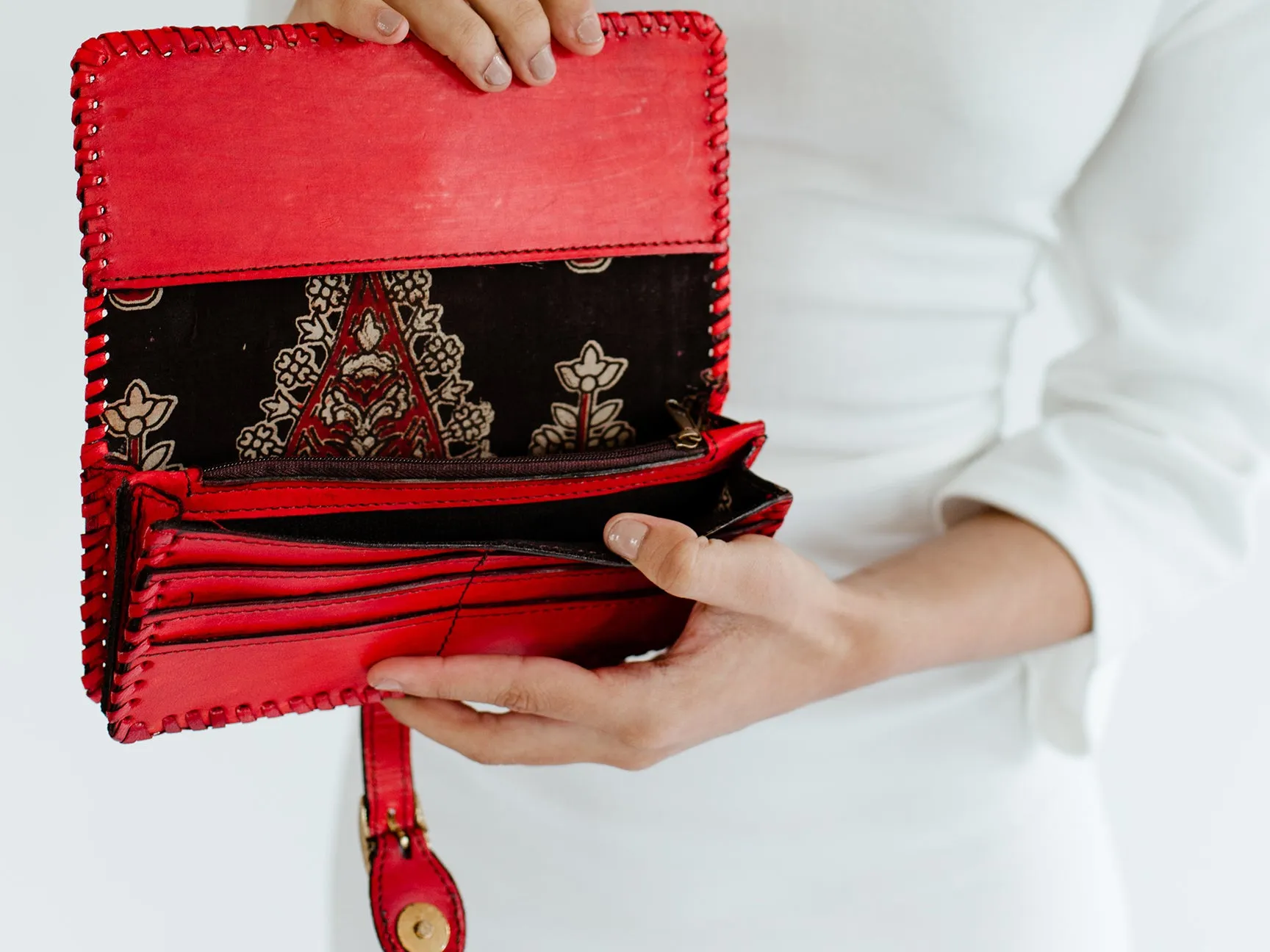 Nila Clutch with Buckle