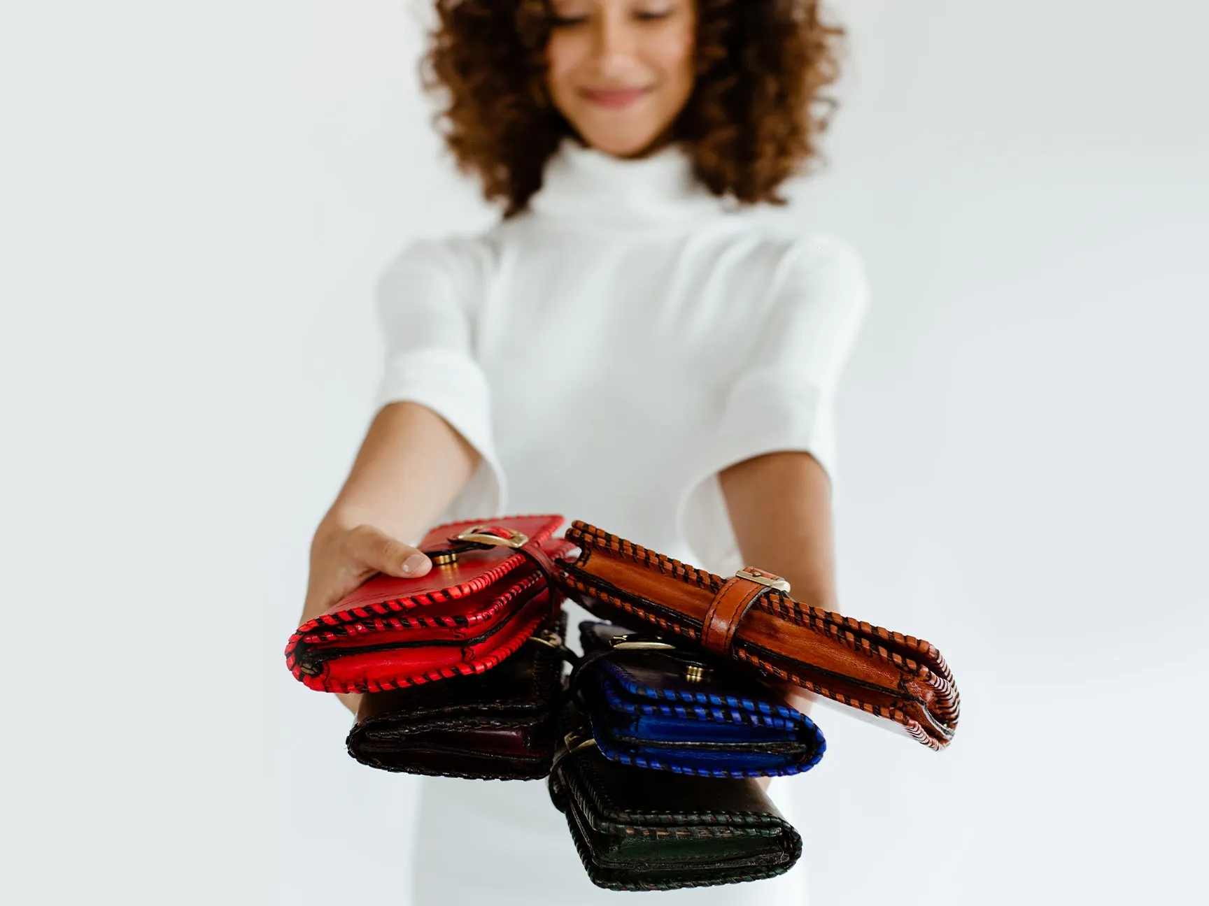 Nila Clutch with Buckle