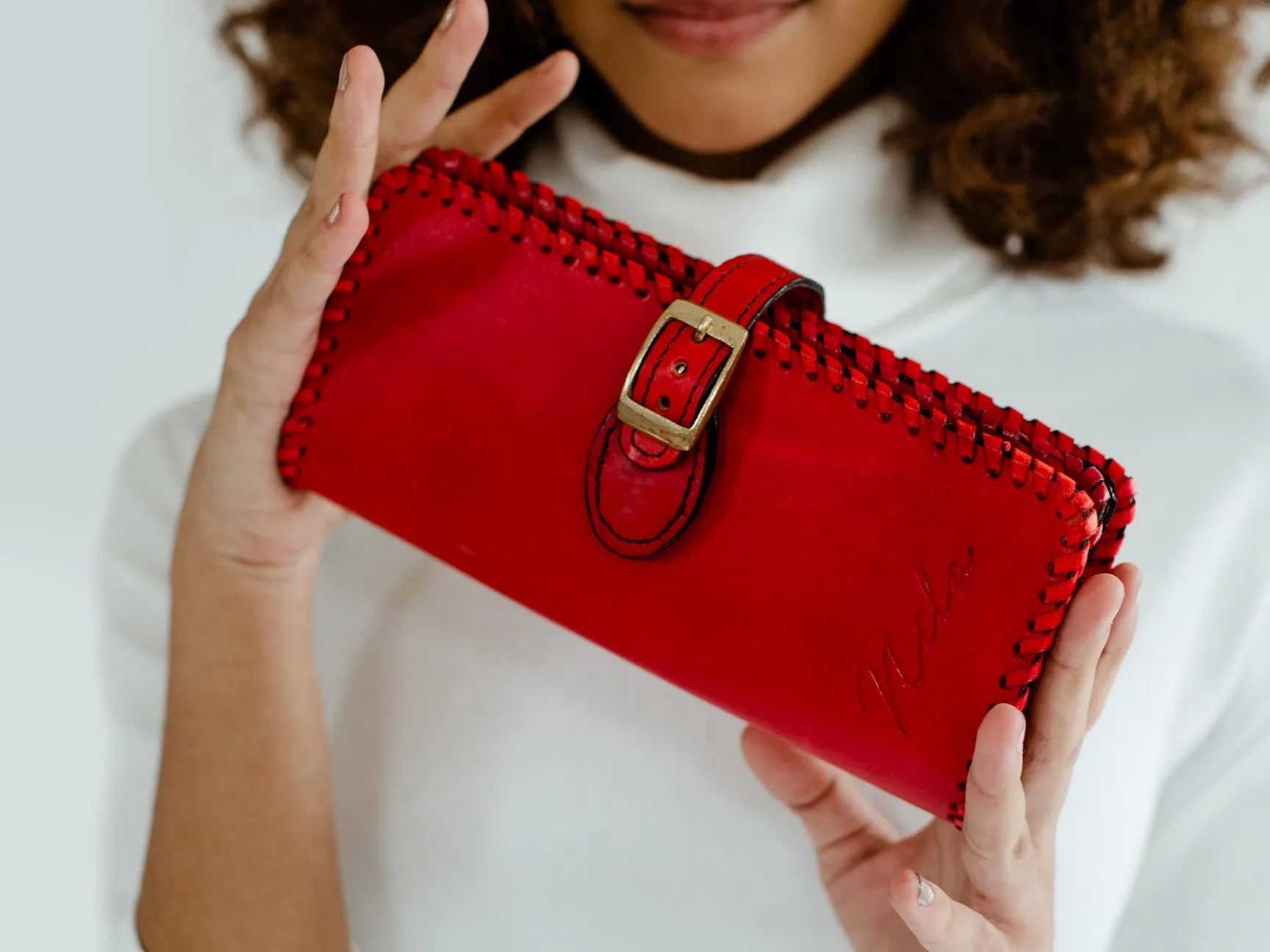 Nila Clutch with Buckle