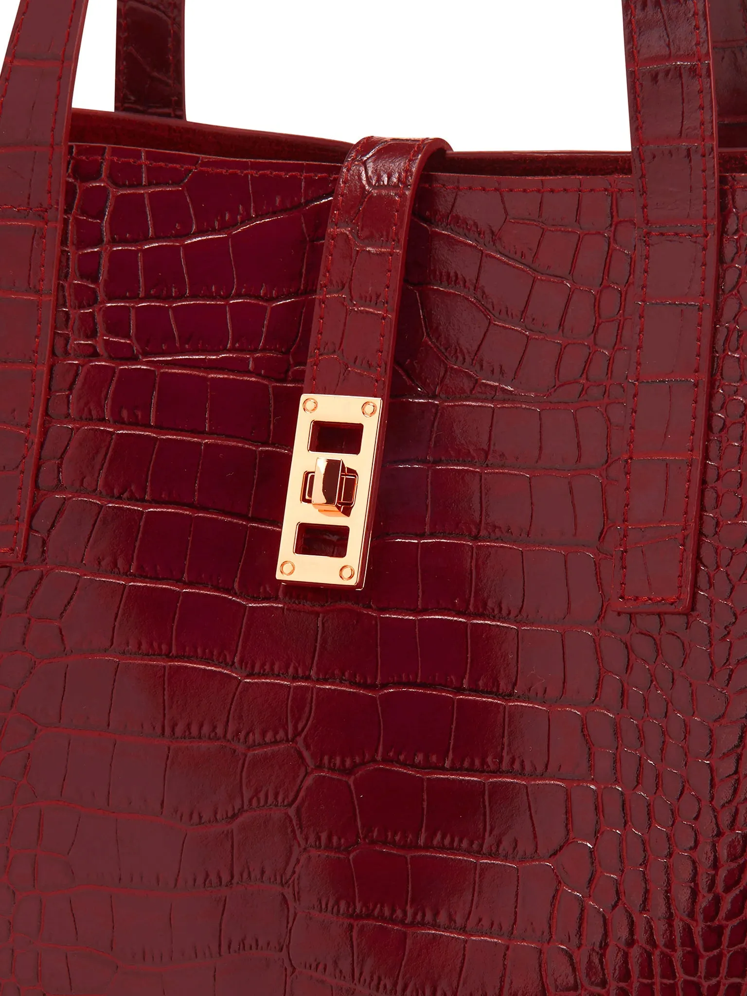 Nina Croco 12 - Dark Red