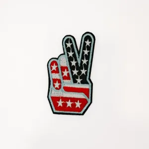 Patriotic Peace Patch On Patch