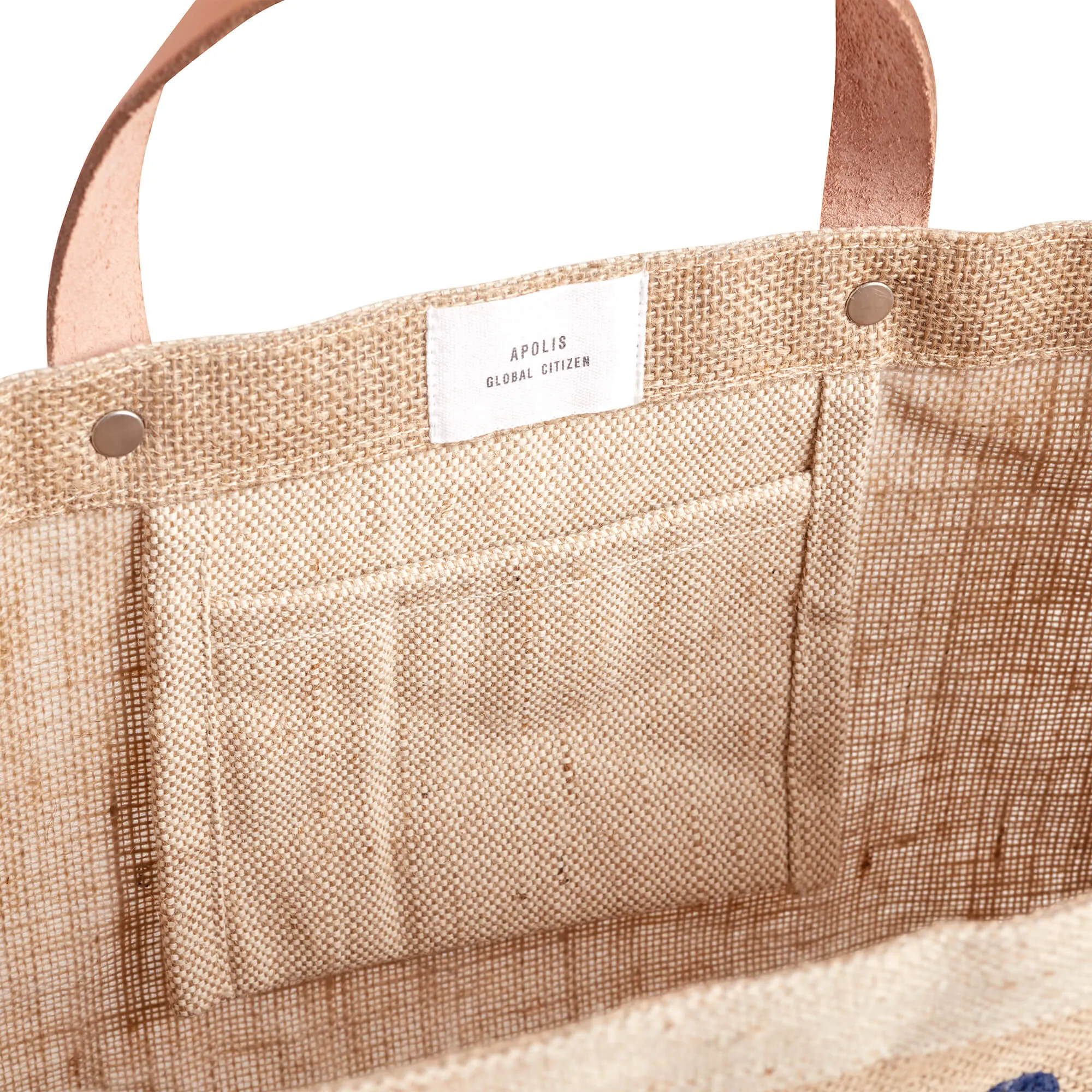 Petite Market Bag in Natural for Clare V. Merci Beau Coup