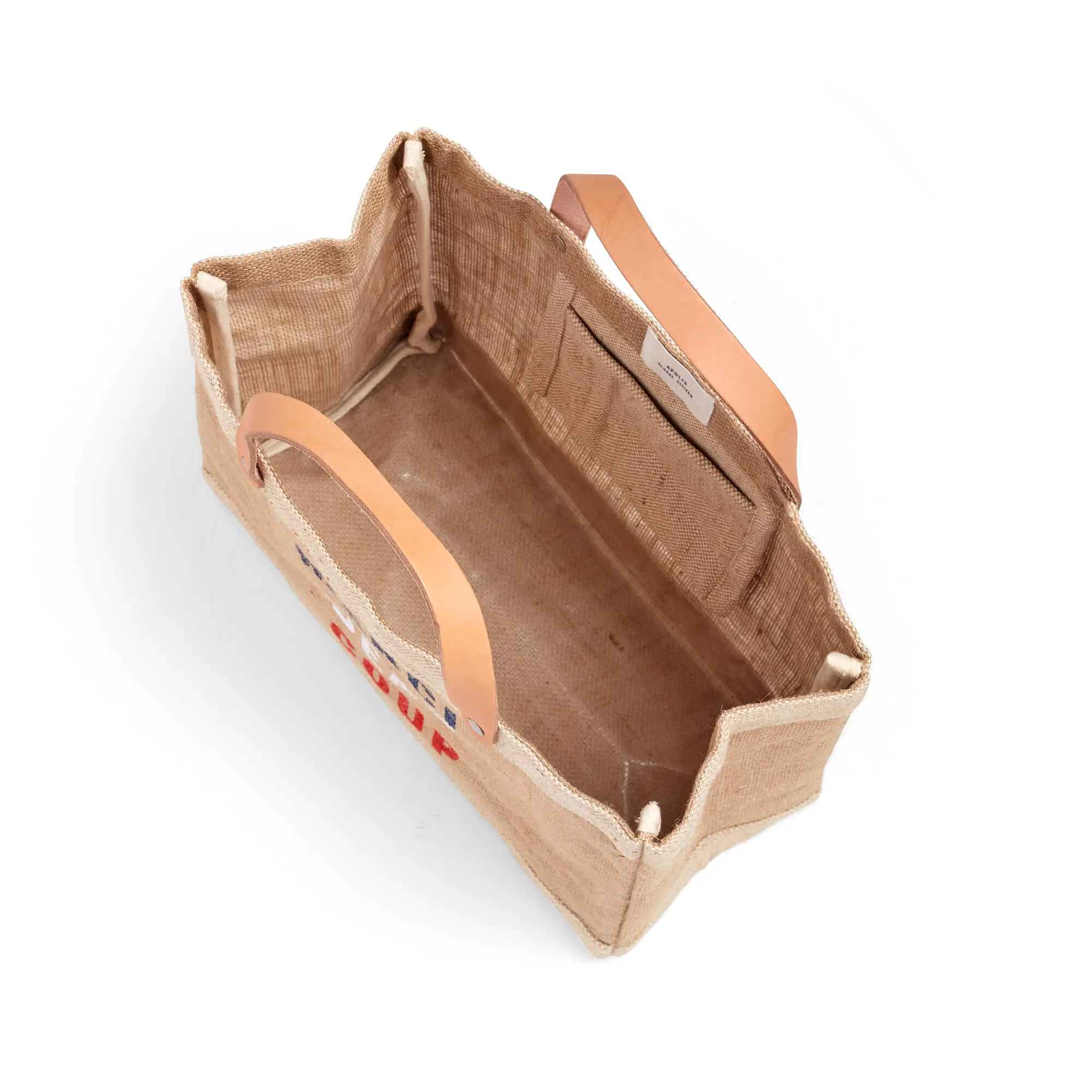 Petite Market Bag in Natural for Clare V. Merci Beau Coup