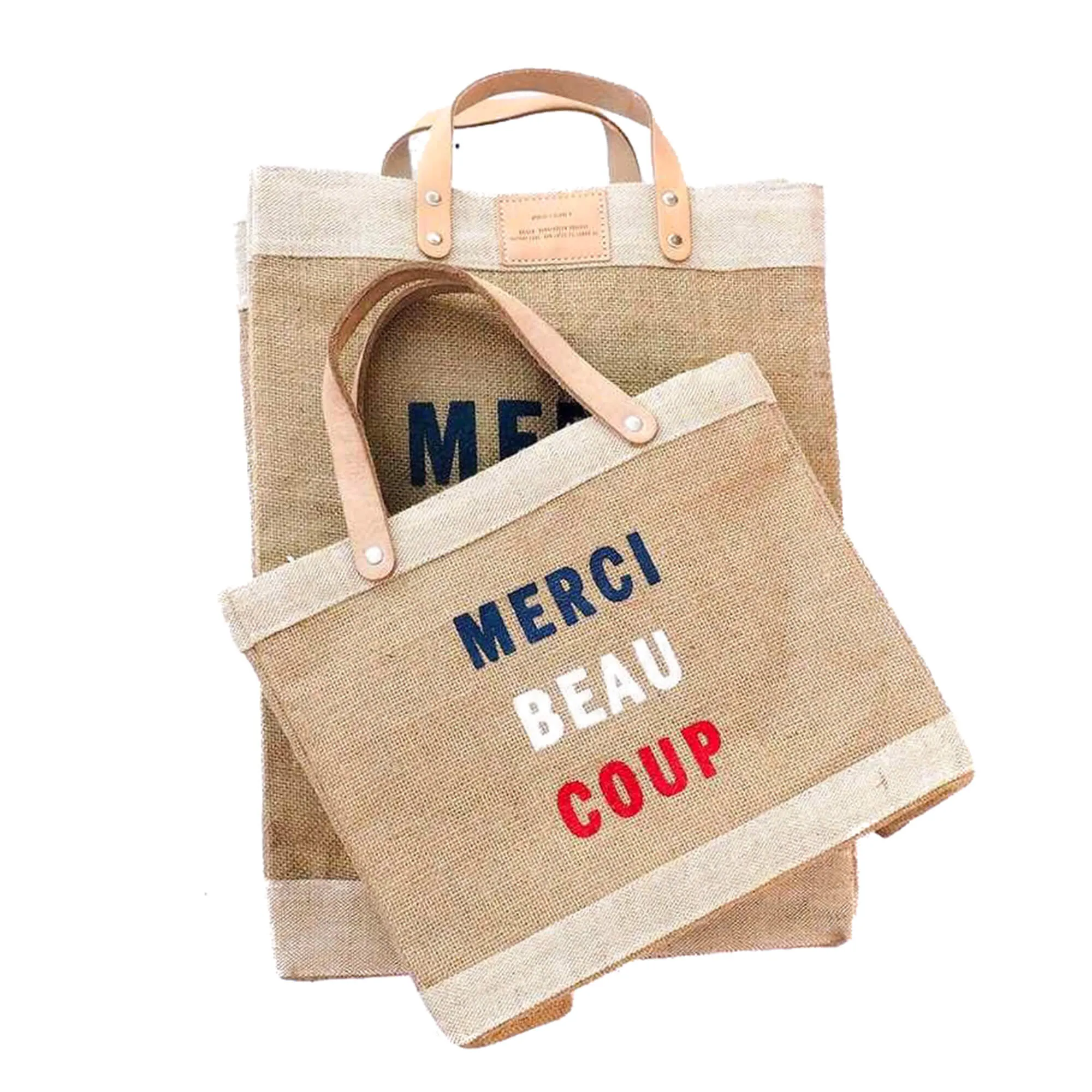 Petite Market Bag in Natural for Clare V. Merci Beau Coup