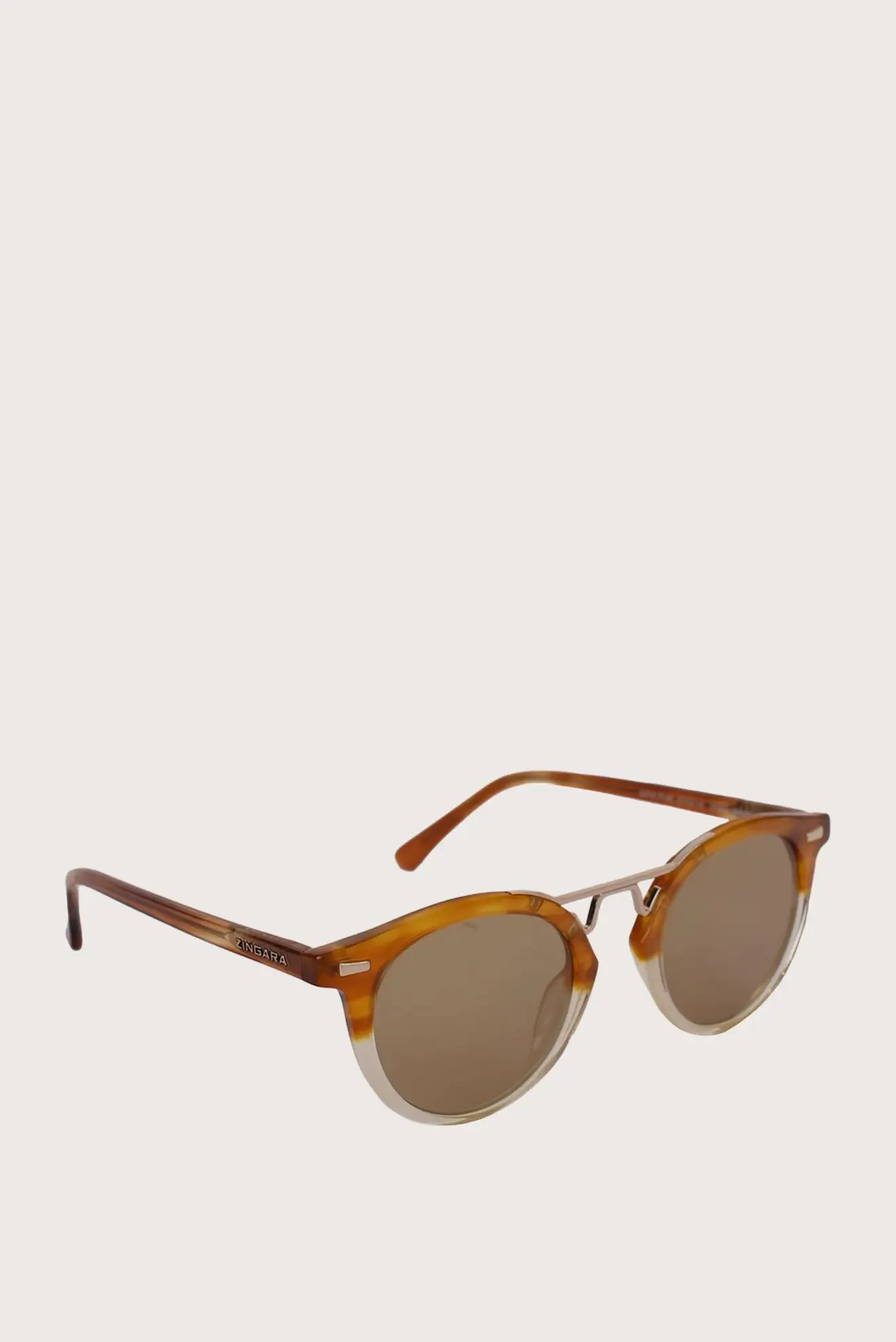 Pilar Carey Round Sunglasses	
