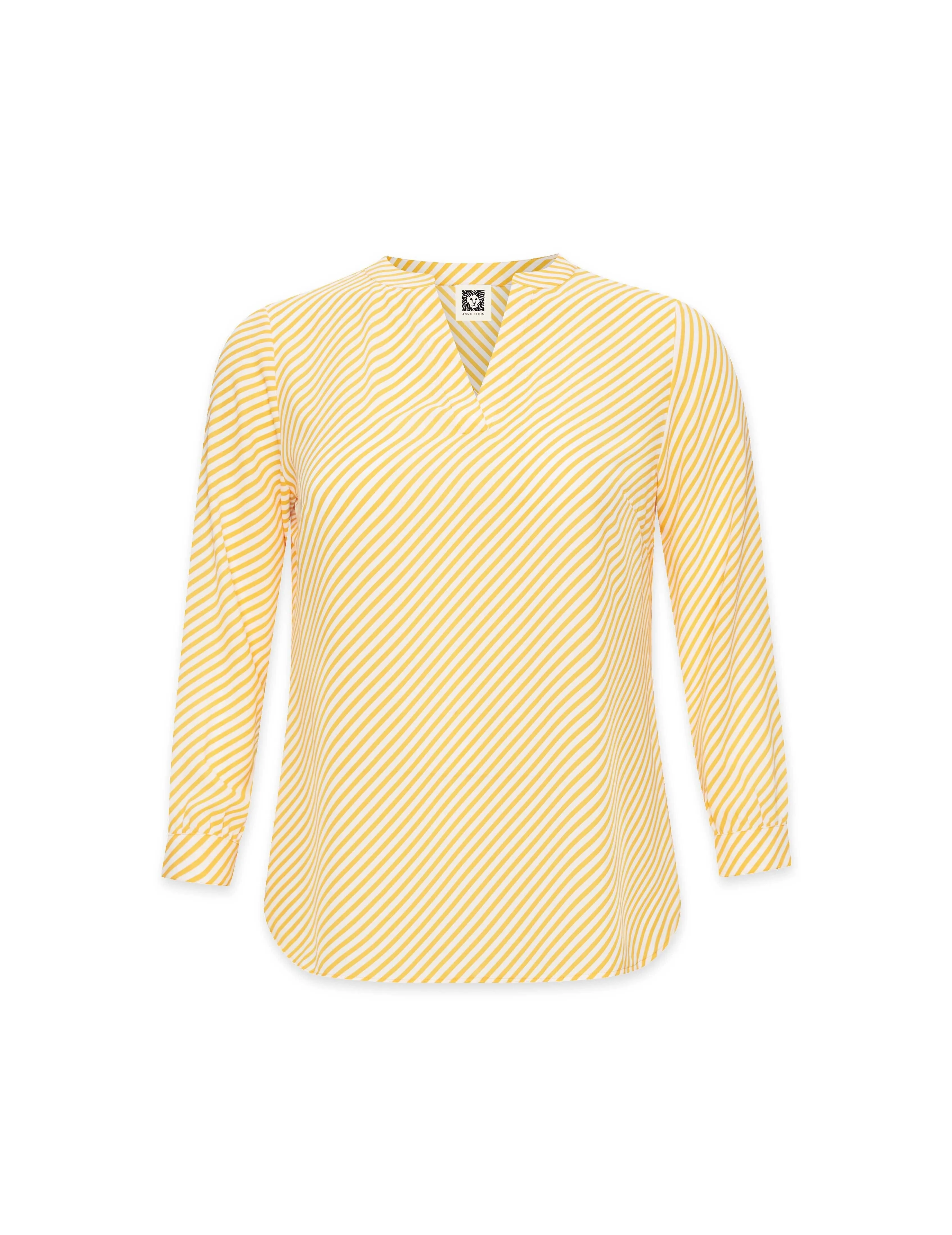Plus Size Piazza Stripe Blouse- Sale