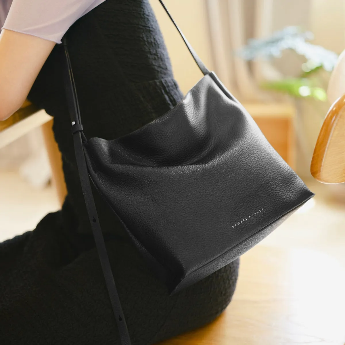 Poppy Leather Crossbody Bag