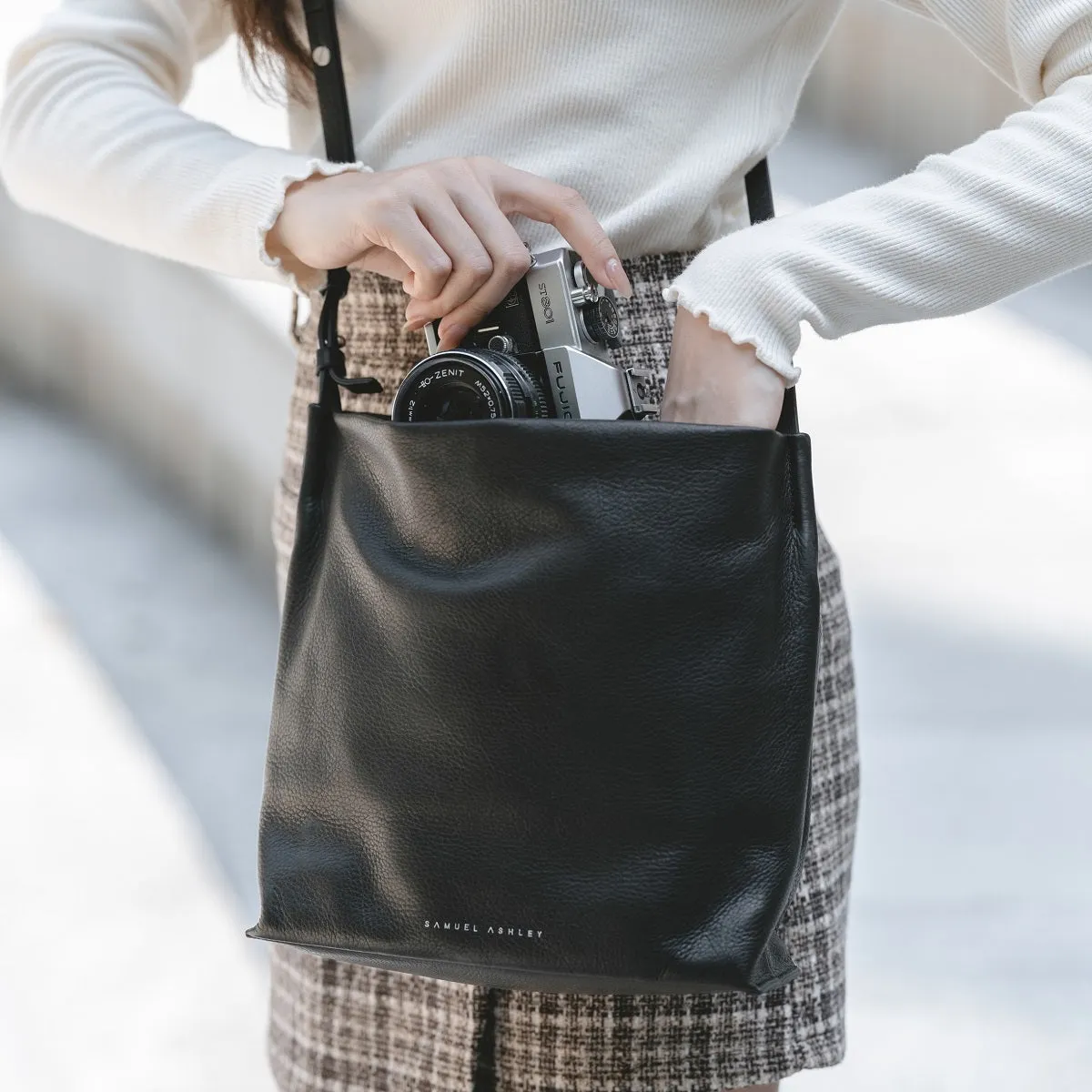 Poppy Leather Crossbody Bag