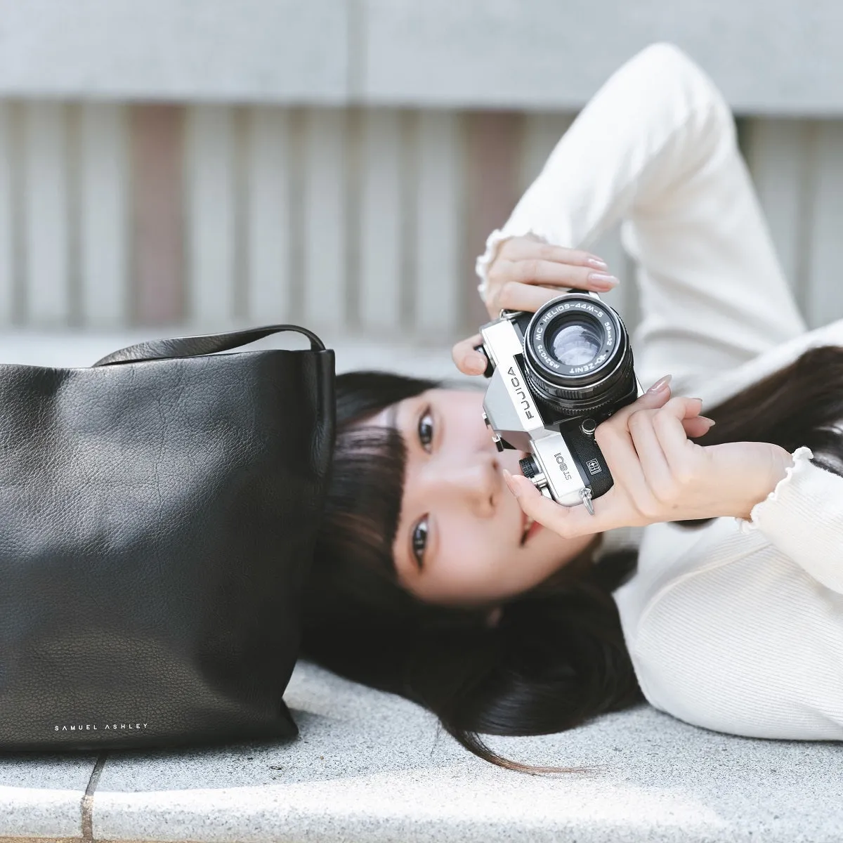 Poppy Leather Crossbody Bag