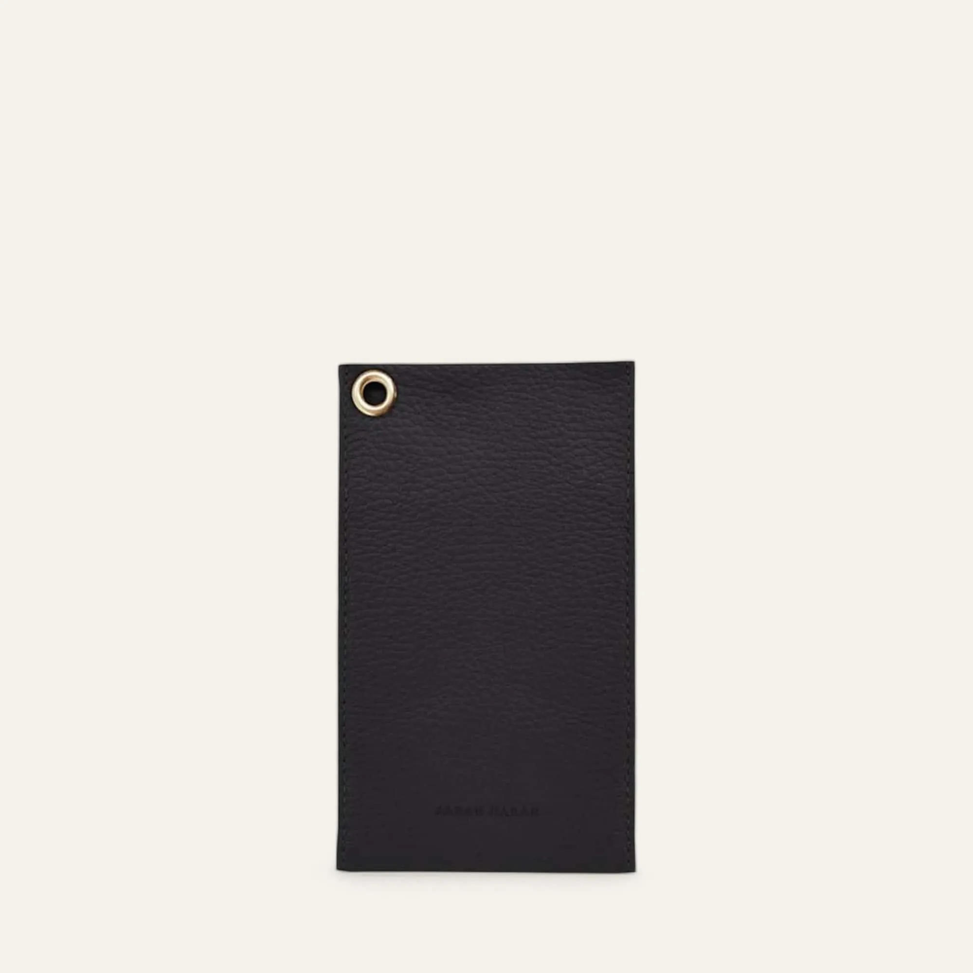 Primrose Pouch | Black with Gold hardware