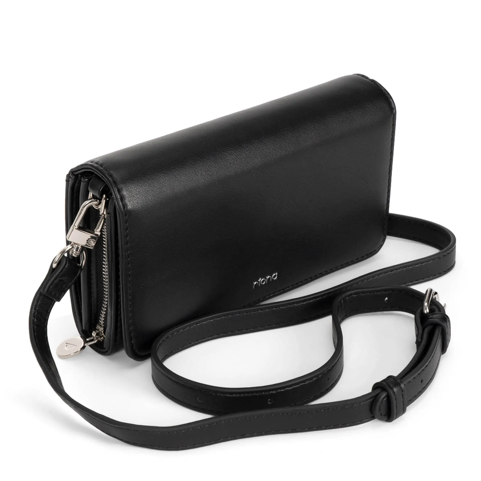Riona Audrey 2.0 Smooth RFID Wallet on a String