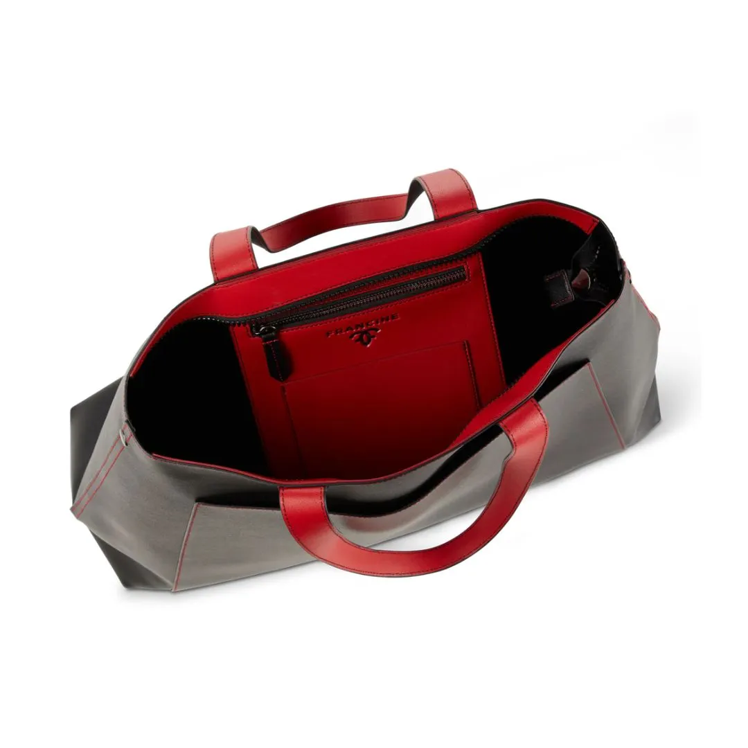 Rouge Noir Tote With Laptop Sleeve 15