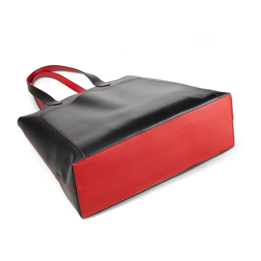 Rouge Noir Tote With Laptop Sleeve 15