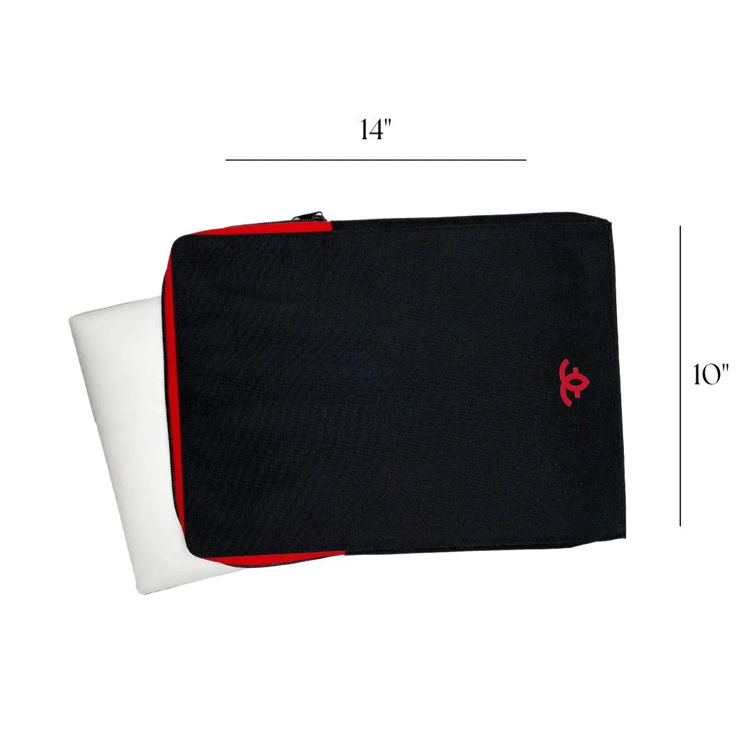 Rouge Noir Tote With Laptop Sleeve 15