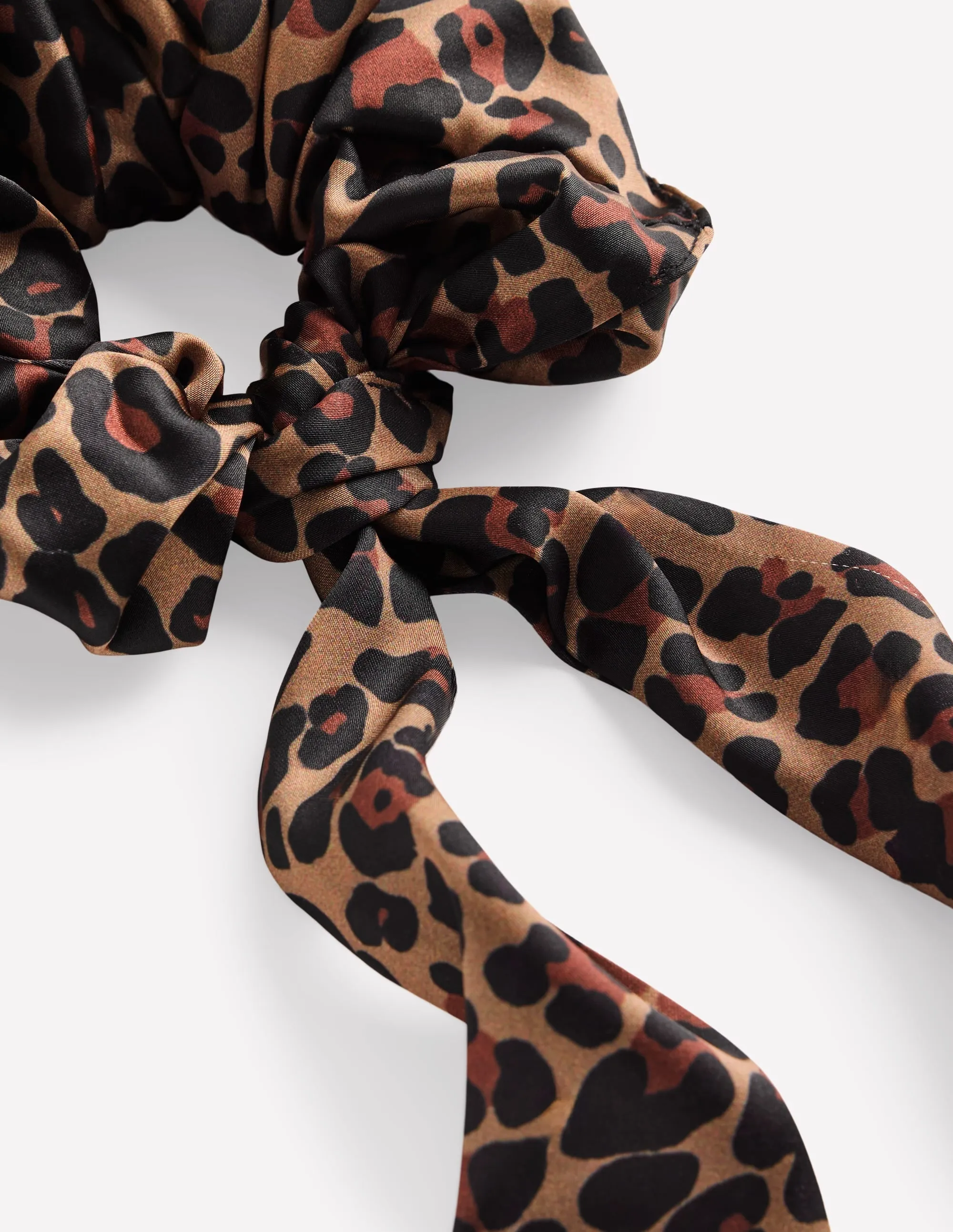 Scarf Scrunchie-Leopard