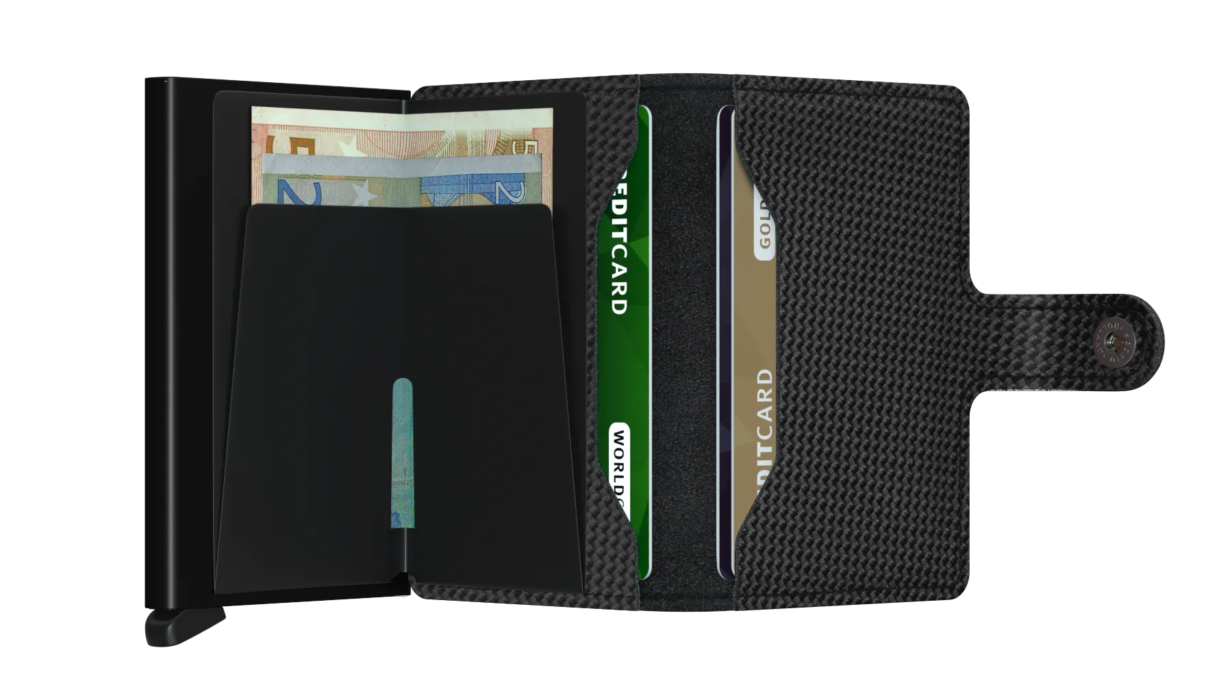SECRID - Miniwallet Carbon