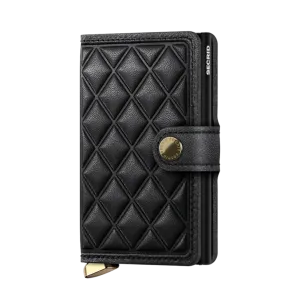 SECRID - Premium Miniwallet Emboss Diamond Black