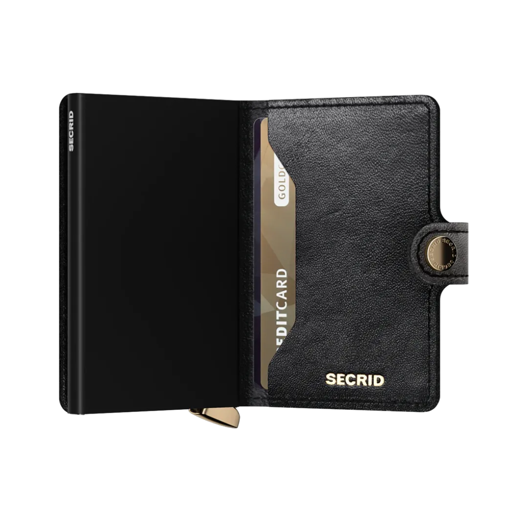 SECRID - Premium Miniwallet Emboss Diamond Black