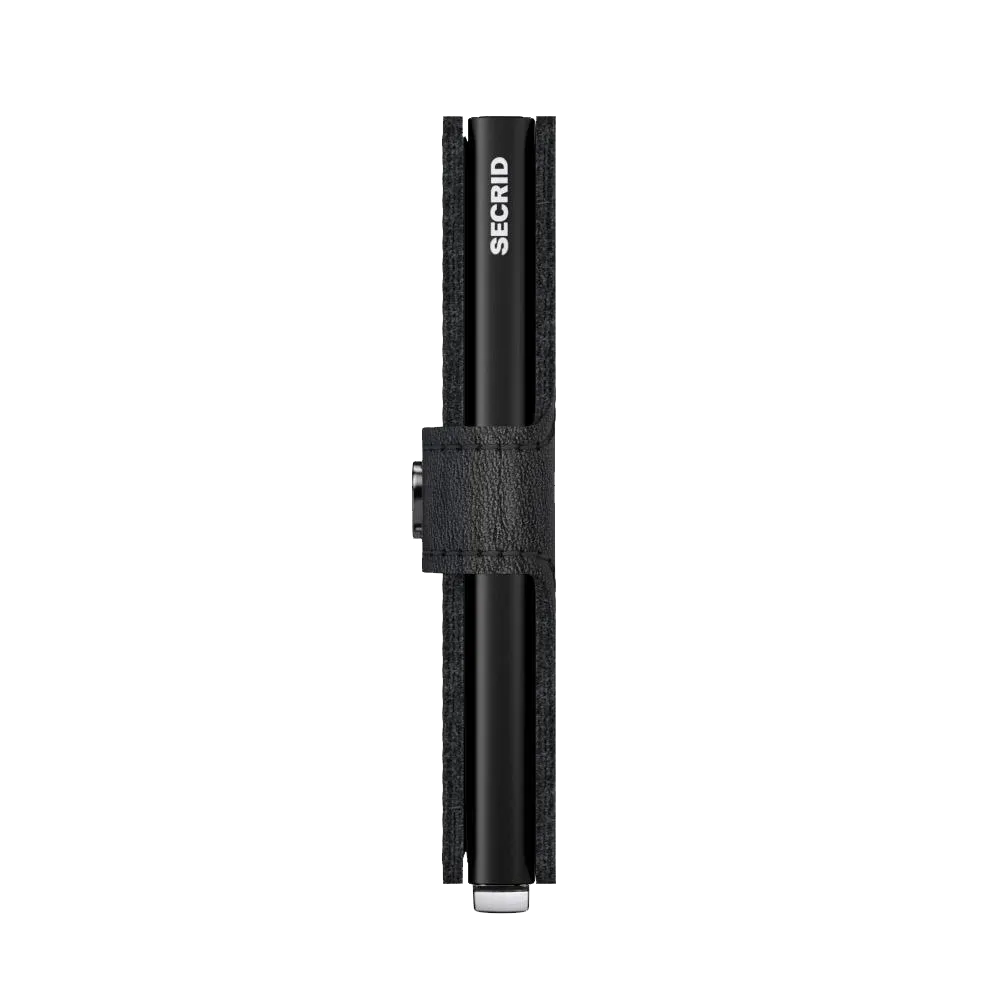 SECRID - Premium Miniwallet Emboss Lines Black