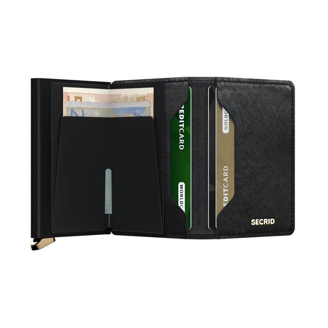SECRID - Premium Slimwallet Emboss Diamond Black