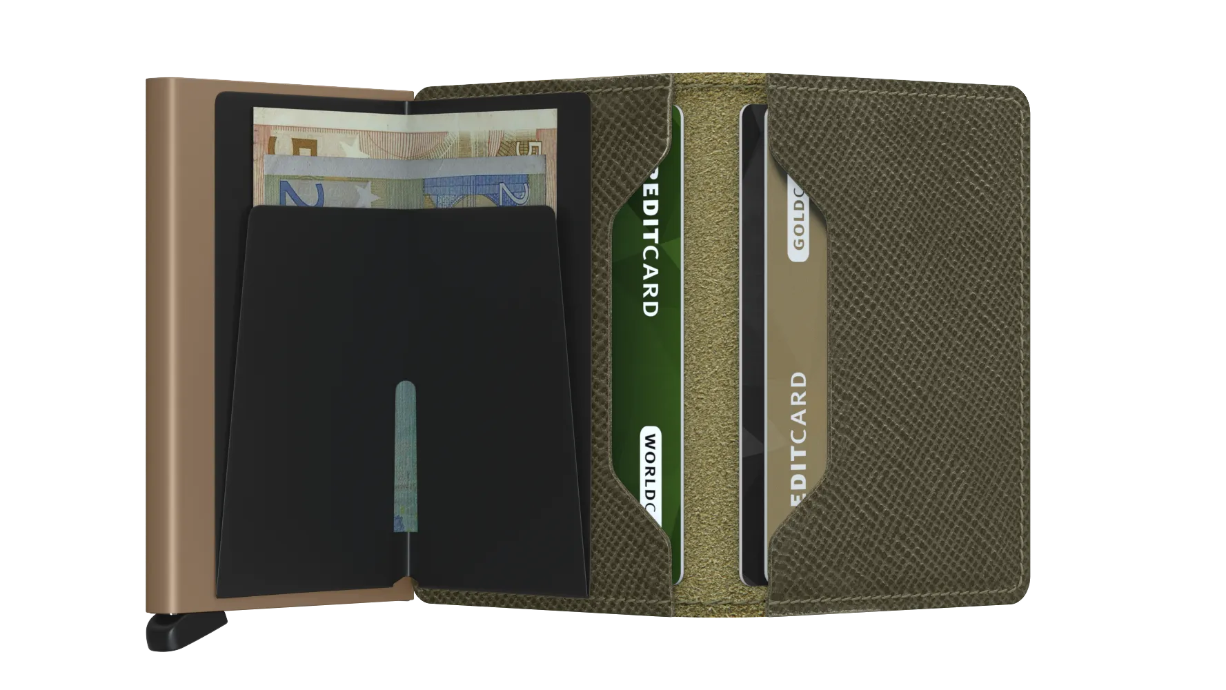 SECRID - Slimwallet Saffiano