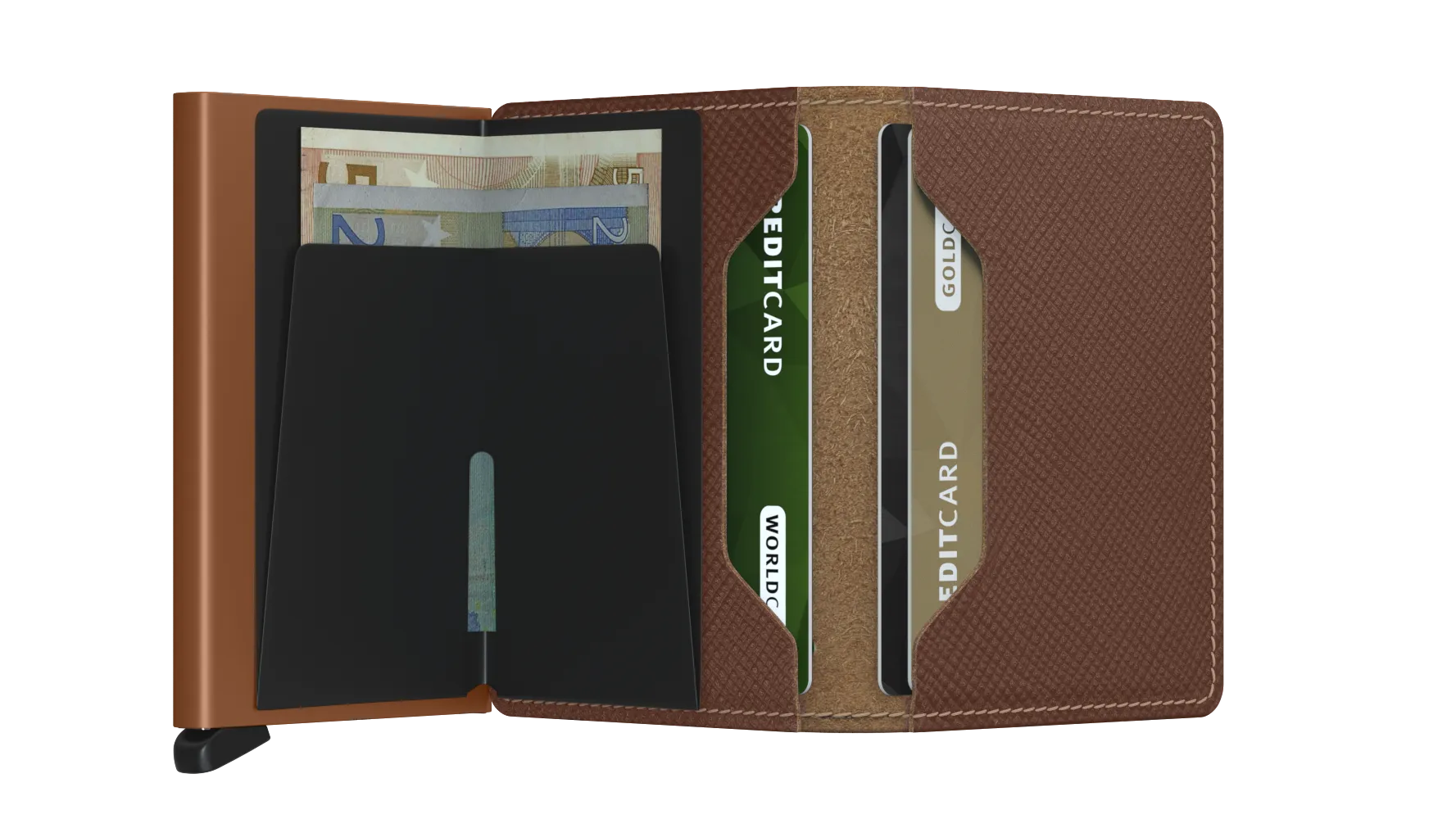 SECRID - Slimwallet Saffiano