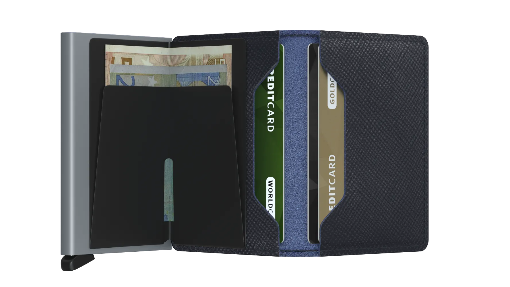 SECRID - Slimwallet Saffiano