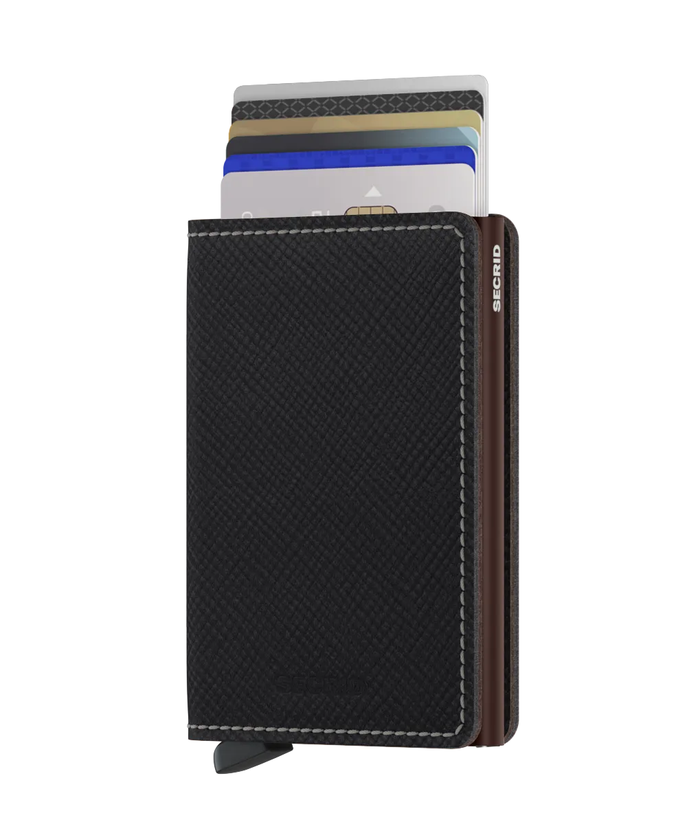 SECRID - Slimwallet Saffiano