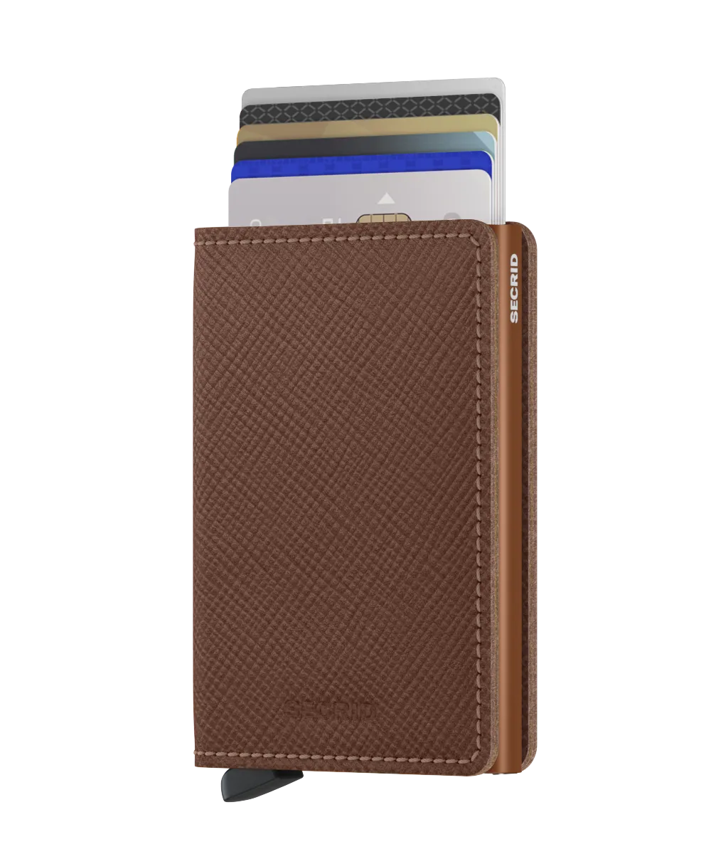 SECRID - Slimwallet Saffiano