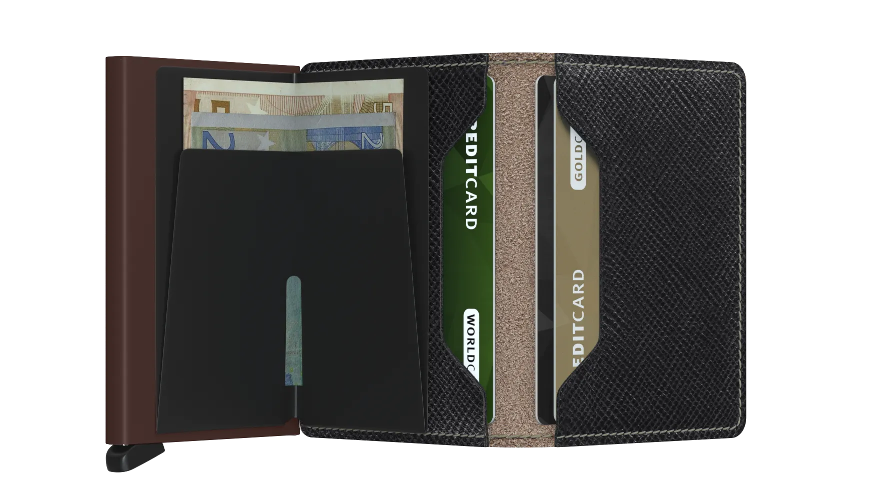 SECRID - Slimwallet Saffiano
