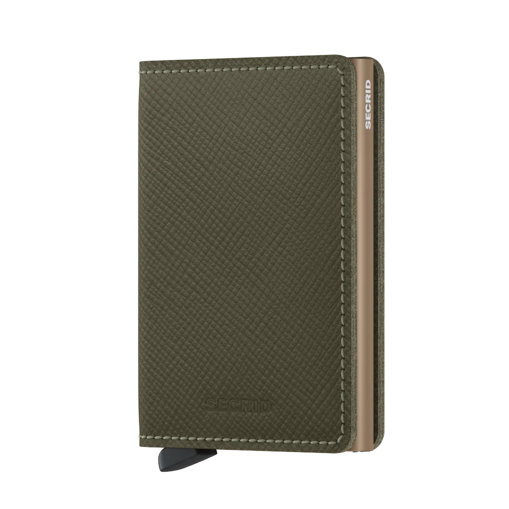 SECRID - Slimwallet Saffiano